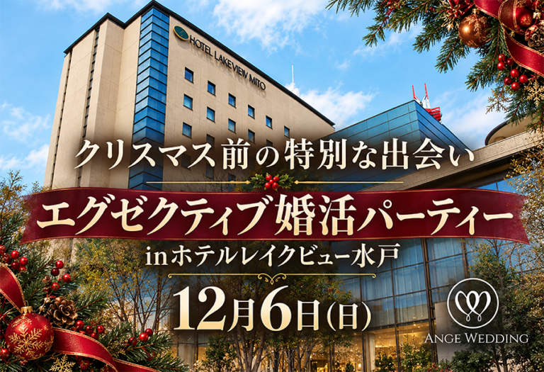 ☆クリスマス前の特別な出会い☆エグゼクティブ婚活パーティー【30歳～49歳】