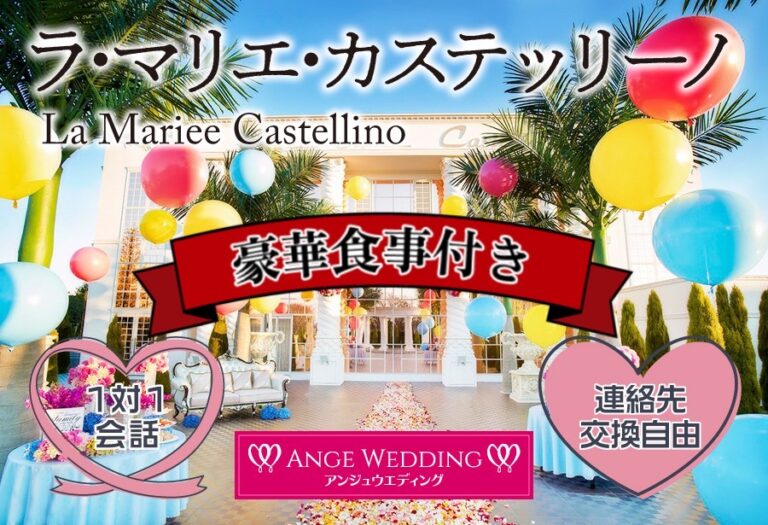 《クリスマス特別企画 豪華食事付き》プレミアム婚活パーティー【40歳～55歳】